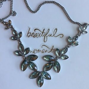 Sky blue Statement Necklace